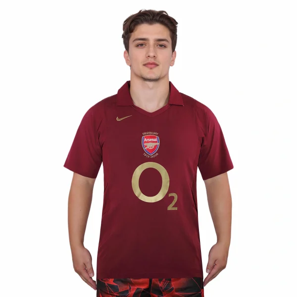 arsenal 2005 06 home shirt