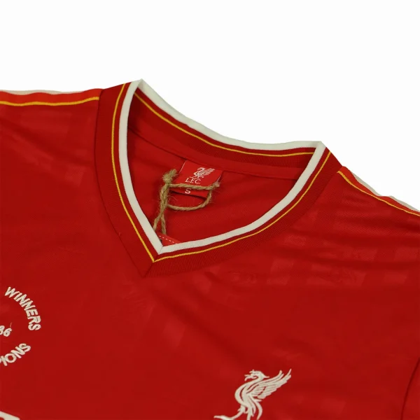 liverpool 1985 86 f.a. cup home shirt