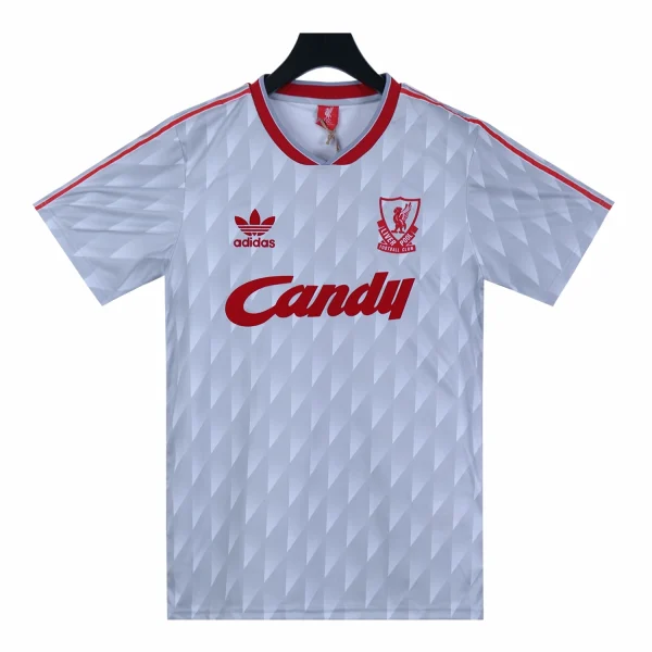 liverpool 1989 91 away shirt