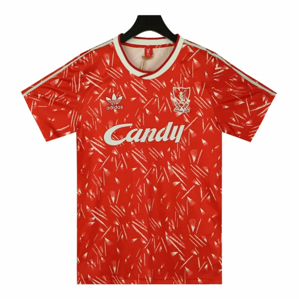 liverpool 1989 91 home shirt