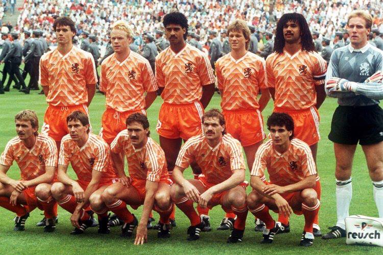 holland 1988 home football shirt