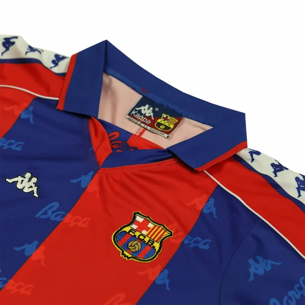 barcelona 1992 95 home shirt