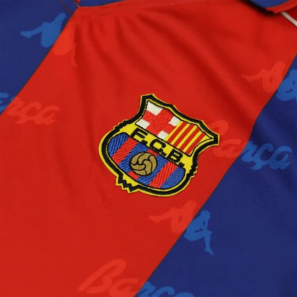 barcelona 1992 95 home shirt