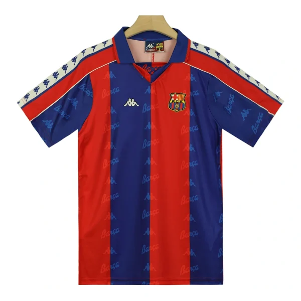 barcelona 1992 95 home shirt