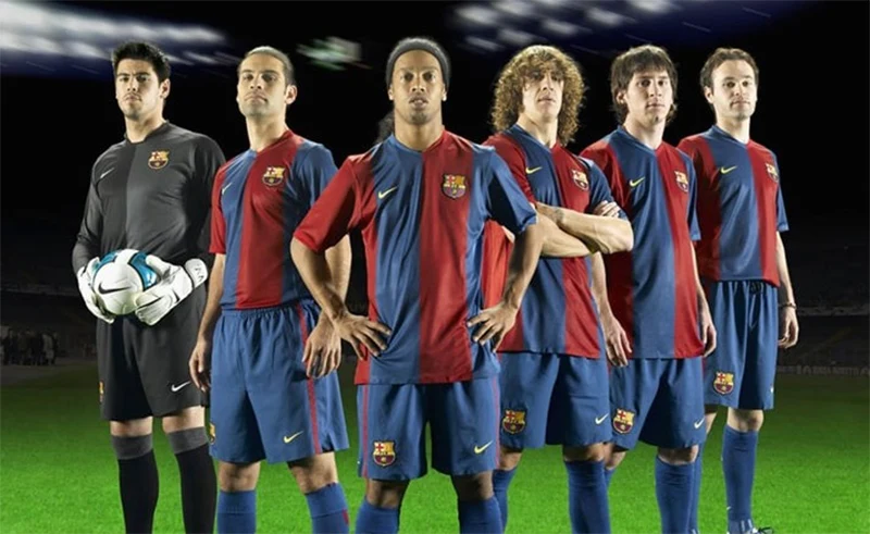 barcelona 2006 07 home shirt