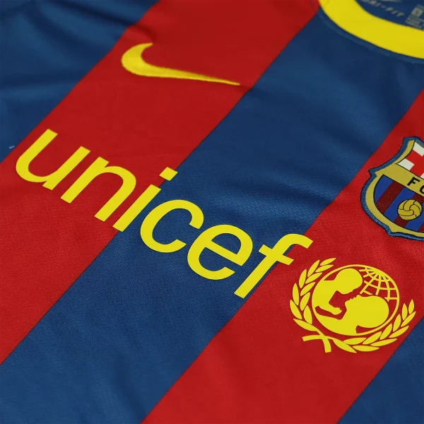 barcelona 2010 11 home shirt