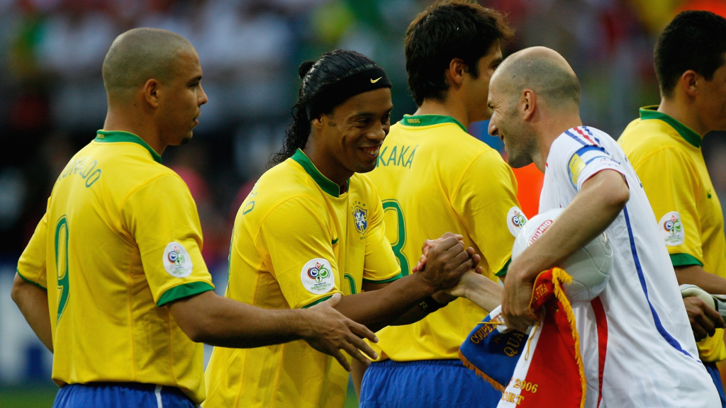 brazil 2006 home shirt