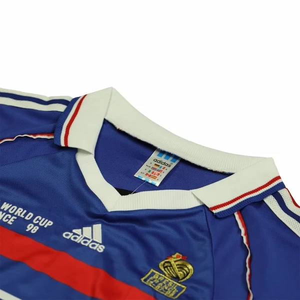 france 1998 world cup home shirt