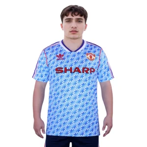 manchester united 1990 91 away shirt