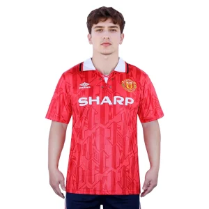 manchester united 1992 94 home shirt