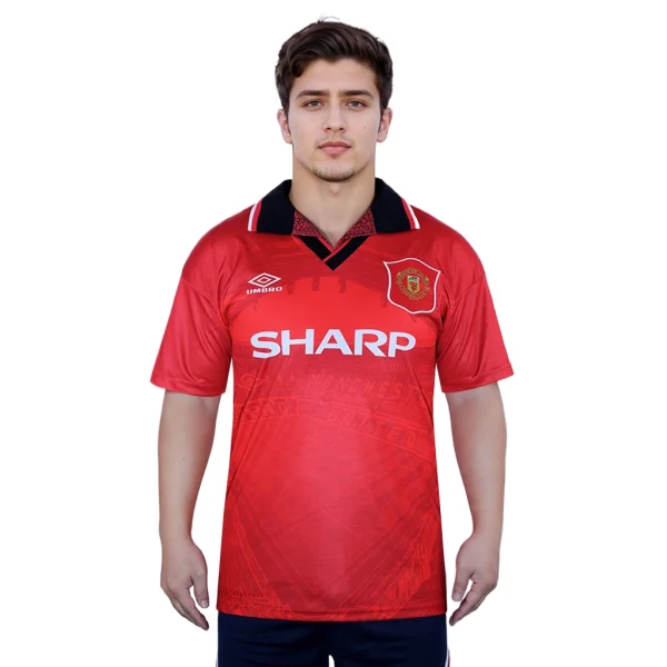 manchester united 1994 96 home shirt