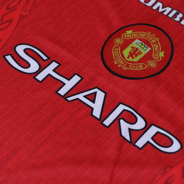 manchester united 1996 98 home shirt