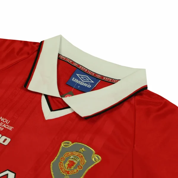 manchester united 1999 ucl final long sleeves shirt