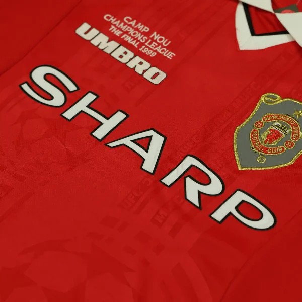 manchester united 1999 ucl final long sleeves shirt