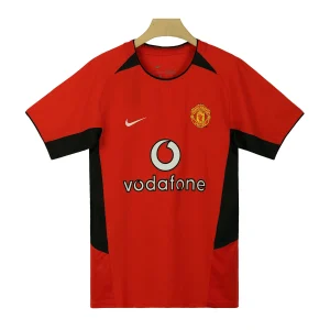 manchester united 2002 03 home shirt