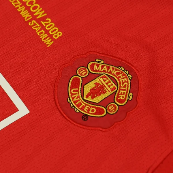 manchester united 2008 ucl final shirt