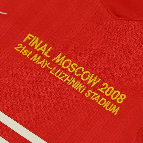 manchester united 2008 ucl final shirt