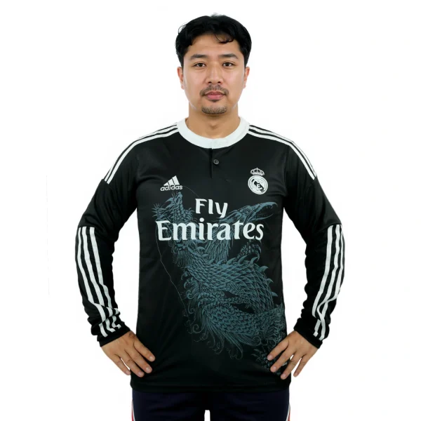 real madrid 2014 15 third long sleeved shirt