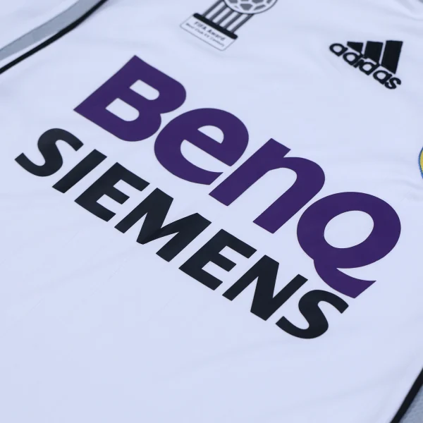 real madrid 2006 07 home shirt