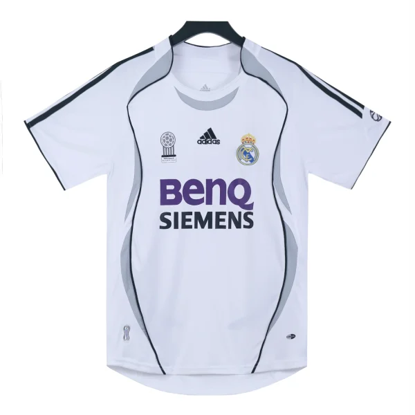 real madrid 2006 07 home shirt