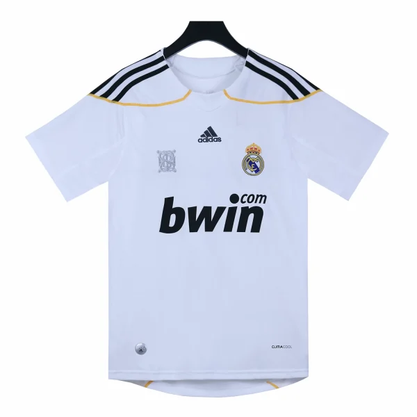 real madrid 2009 10 home shirt