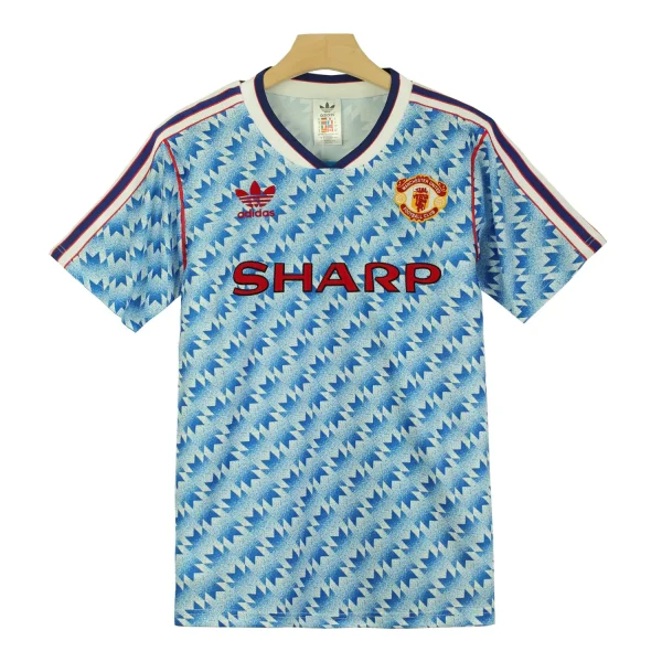 Retro Manchester United 1990-91 away shirt