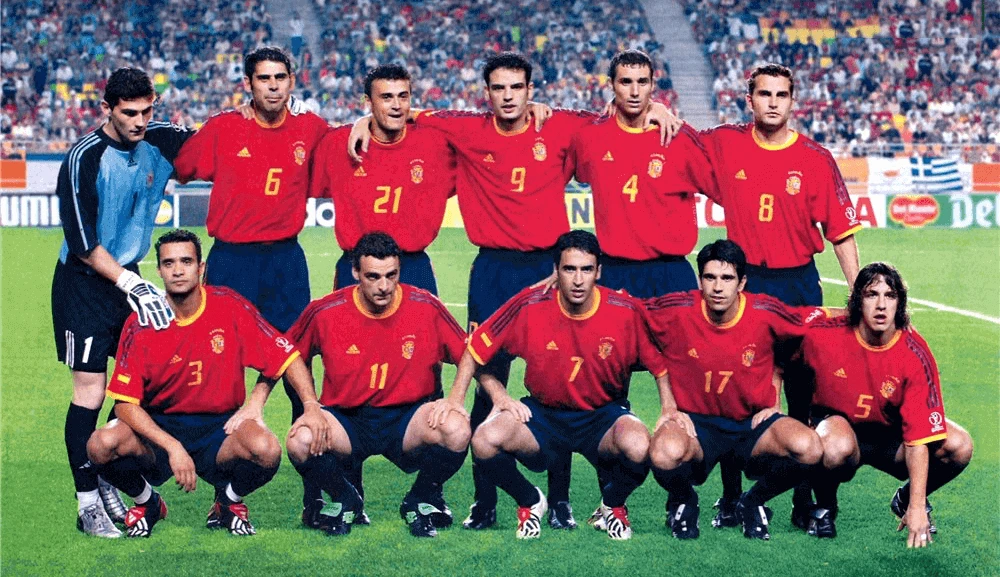 spain 2002 home shirt