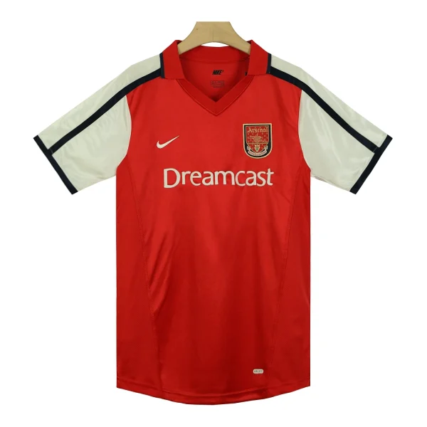 arsenal 2001 02 home shirt