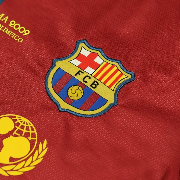 barcelona 2009 ucl final shirt