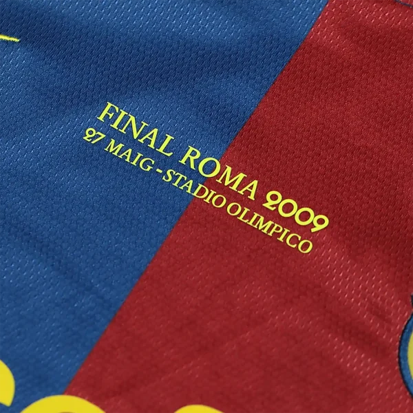 barcelona 2009 ucl final shirt