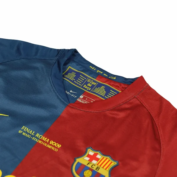 barcelona 2009 ucl final shirt