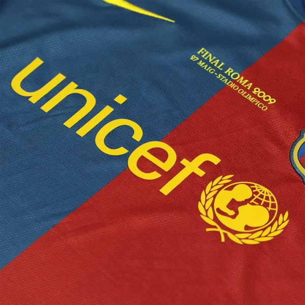 barcelona 2009 ucl final shirt