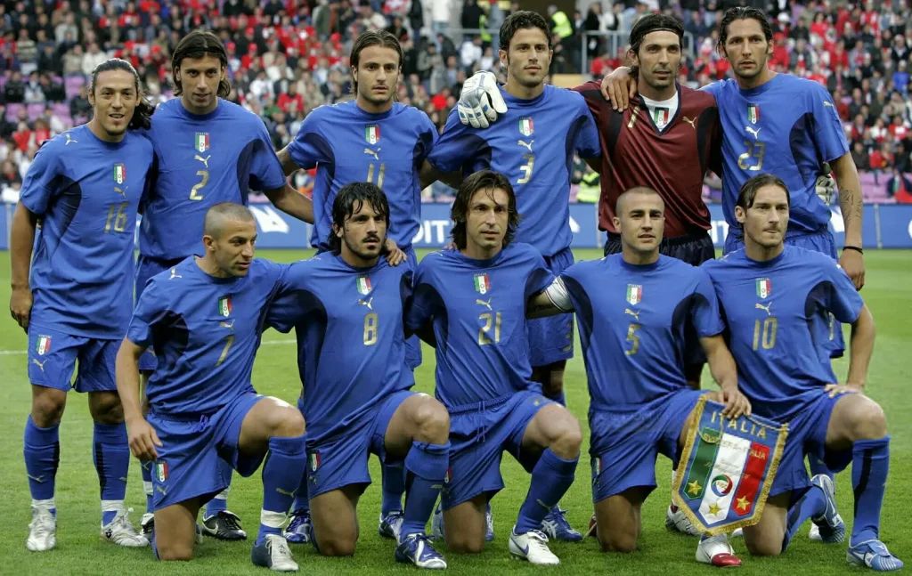 italy 2006 world cup home shirt