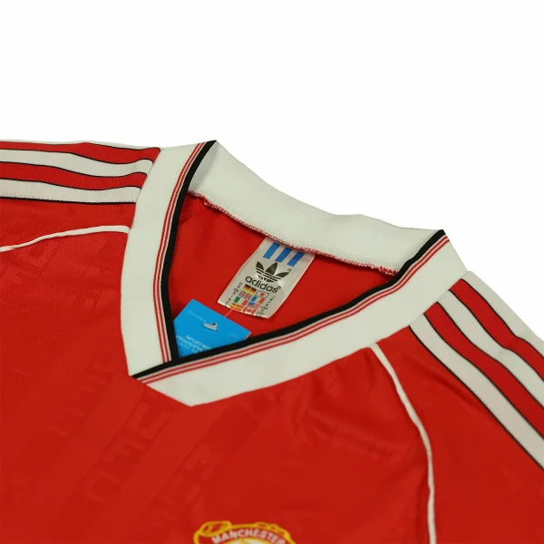 manchester united 1988 90 home shirt