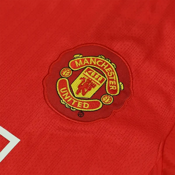 manchester united 2007 09 home shirt