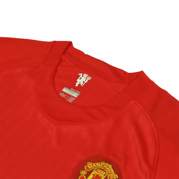 manchester united 2007 09 home shirt