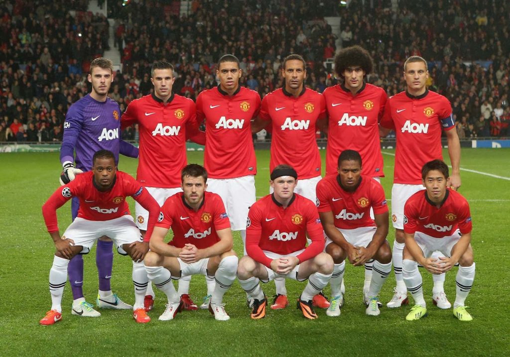 manchester united 2013 14 home shirt