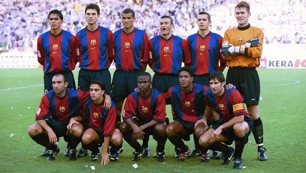 barcelona 1998 99 home shirt