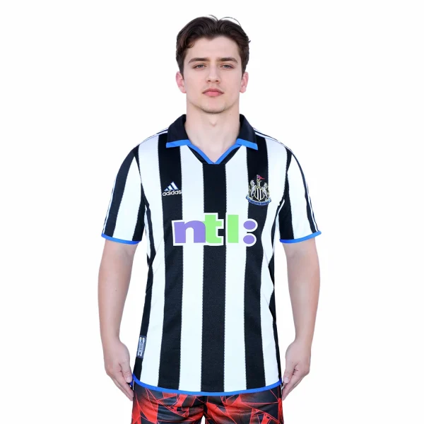 newcastle united 2000 01 home shirt