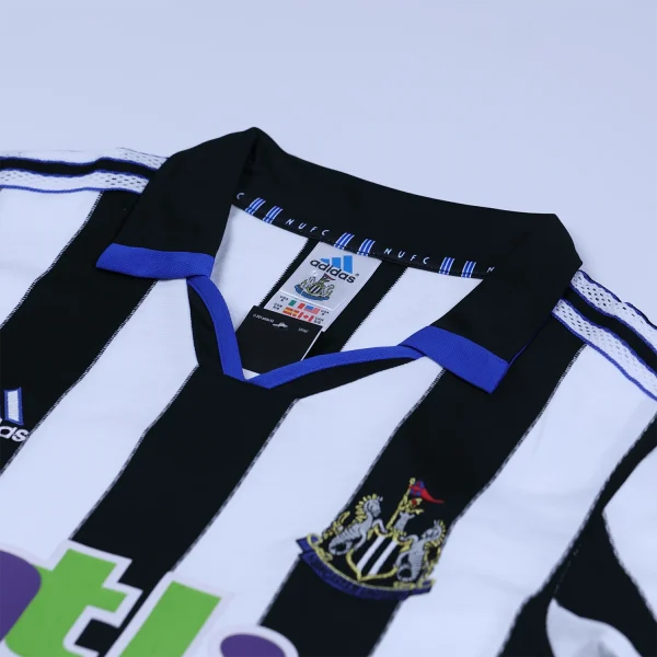 newcastle united 2000-01 home shirt