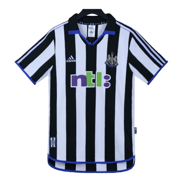 newcastle united 2000-01 home shirt