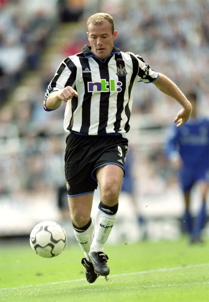 newcastle united 2000 01 home shirt