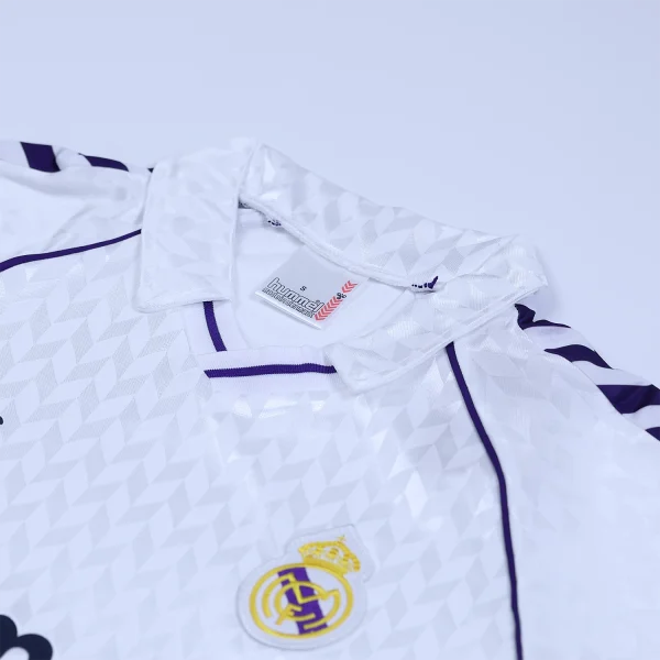 real madrid 1988 89 home shirt