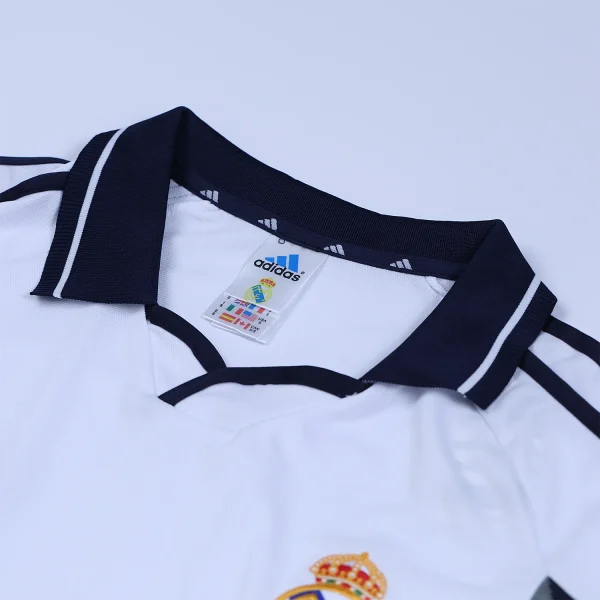 real madrid 2000 01 home shirt