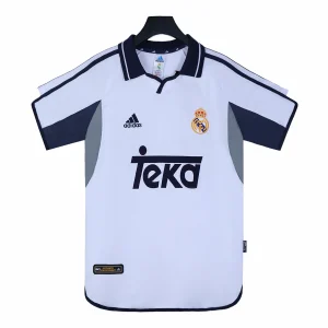 real madrid 2000 01 home shirt