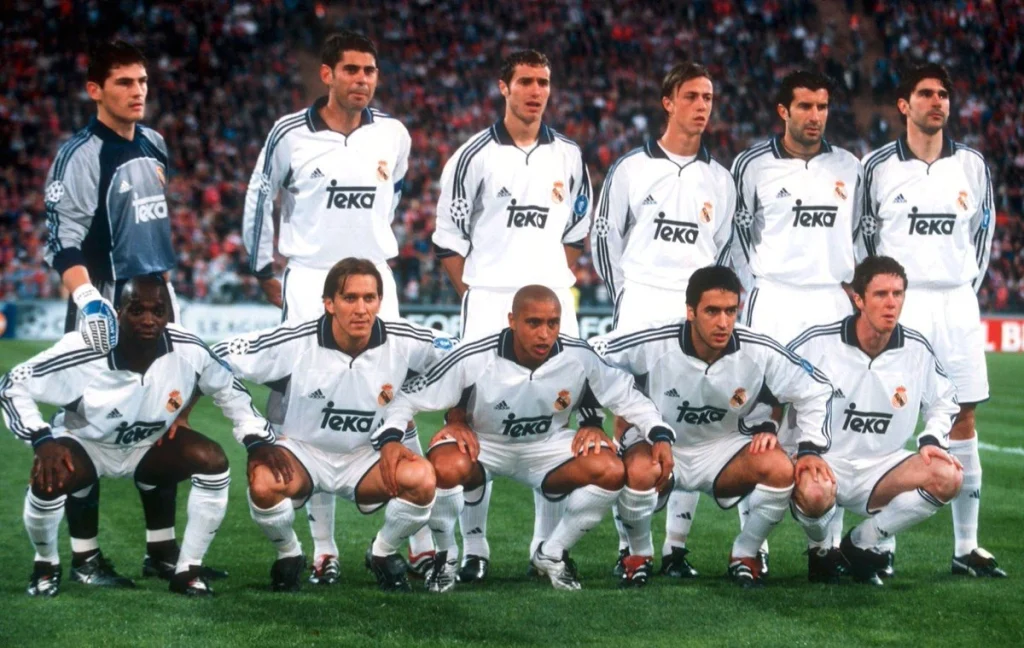 real madrid 2000 01 home shirt