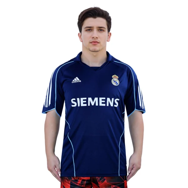 real madrid 2005 06 away shirt