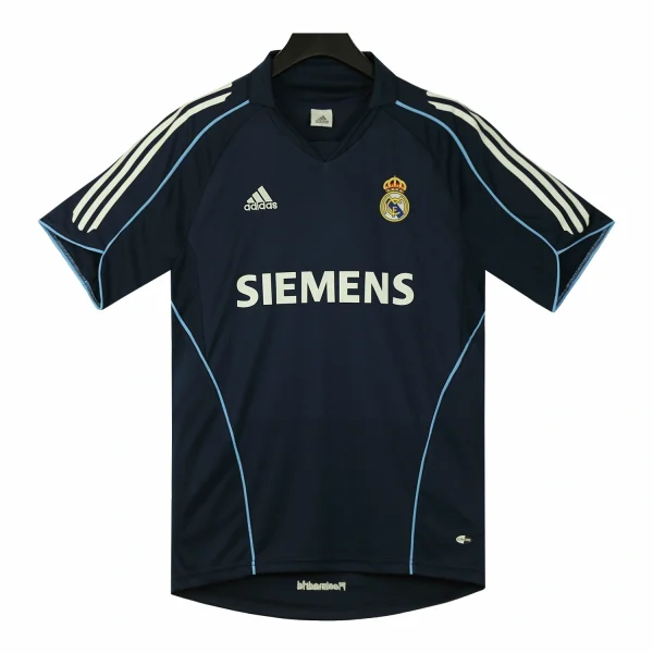 real madrid 2005 06 away shirt