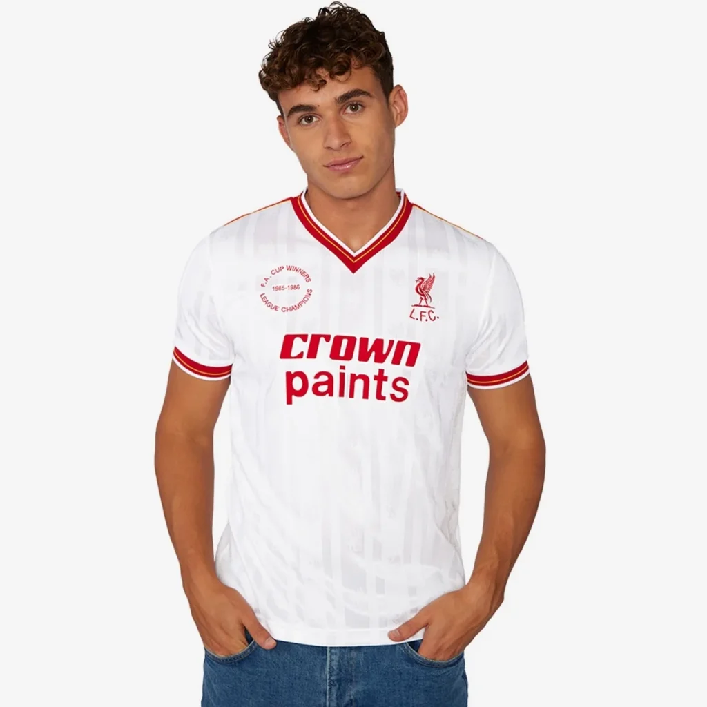 liverpool 1986 87 away shirt