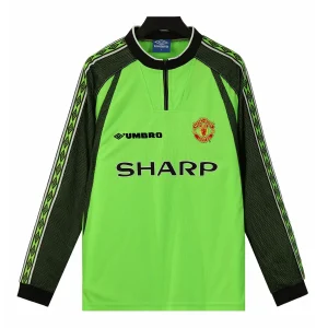 manchester united 1998 99 goalkeeper long sleeved shirt